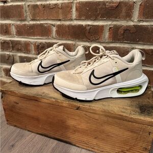 Women’s US size 6.5 Nike Air Max Interlock ivory black lime DQ2904-003